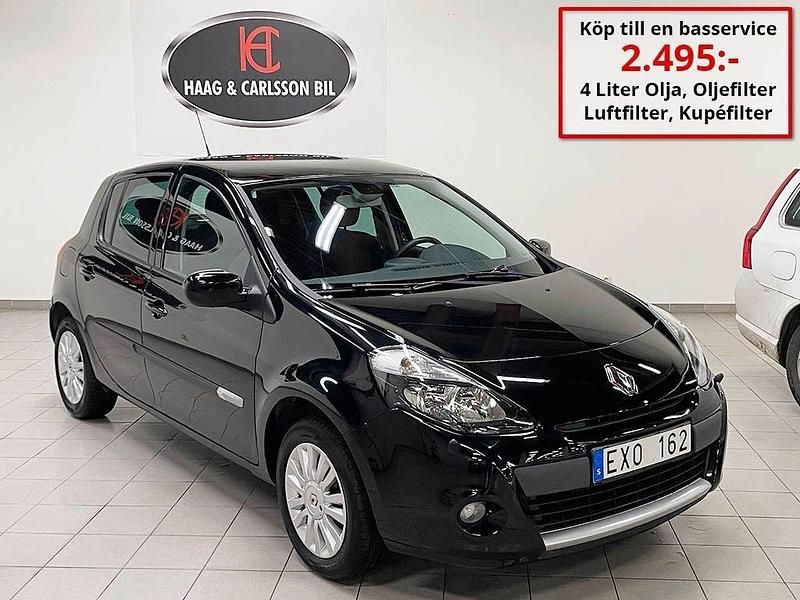 Svart Begagnad 2012 Renault Clio IV Halvkombi | 59 000 kr (Bra pris) - Bild 1/4