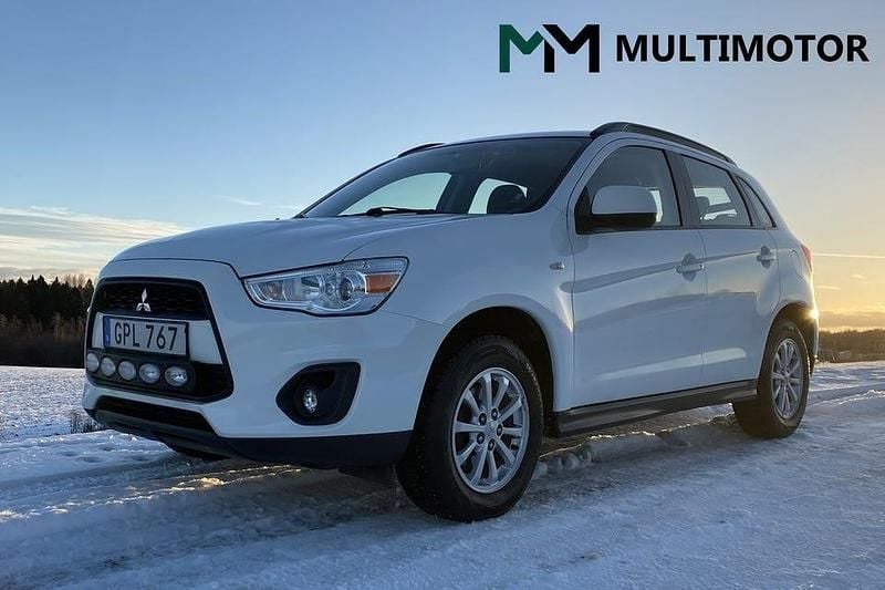 Vit Begagnad 2015 Mitsubishi ASX SUV | 99 900 kr (Marknadspris) - Bild 1/4