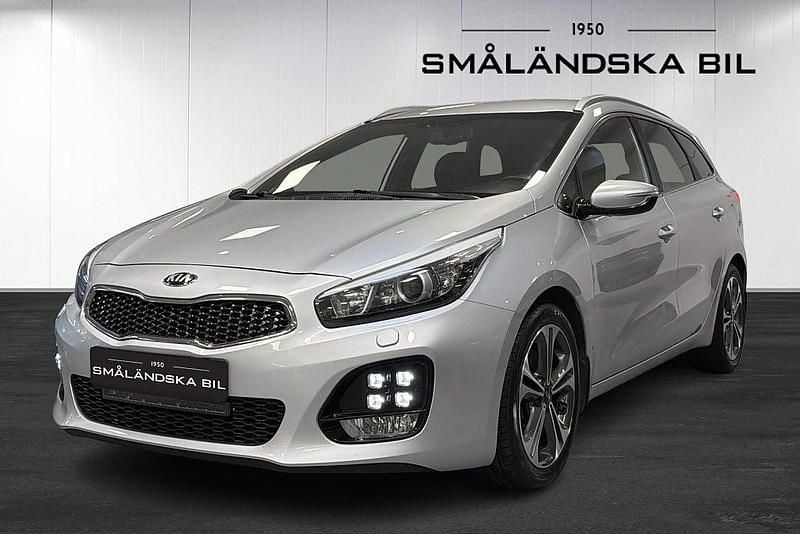 Begagnad Kia Ceed Sportswagon GT-Line 136 HK (100 kW) 2017 Grå Kombi