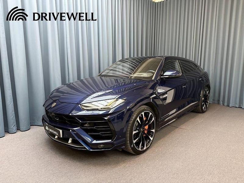 Blå Begagnad 2022 Lamborghini Urus SUV | 2 395 000 kr - Bild 1/4