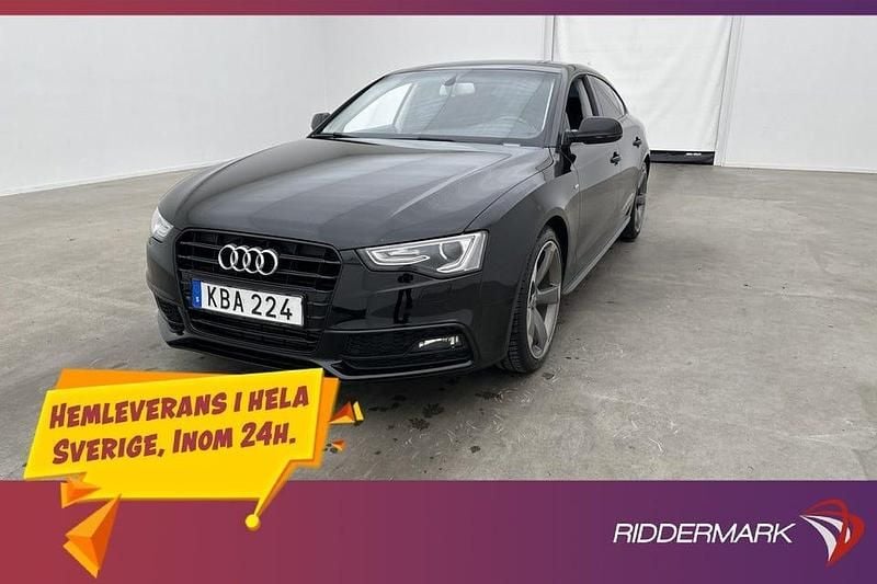 Svart Begagnad 2016 Audi A5 S-Line Sportkupé | 169 900 kr - Bild 1/3