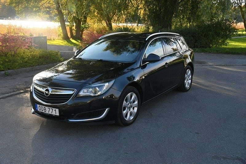 Svart Begagnad 2016 Opel Insignia Business Kombi | 64 000 kr (Superpris) - Bild 1/4
