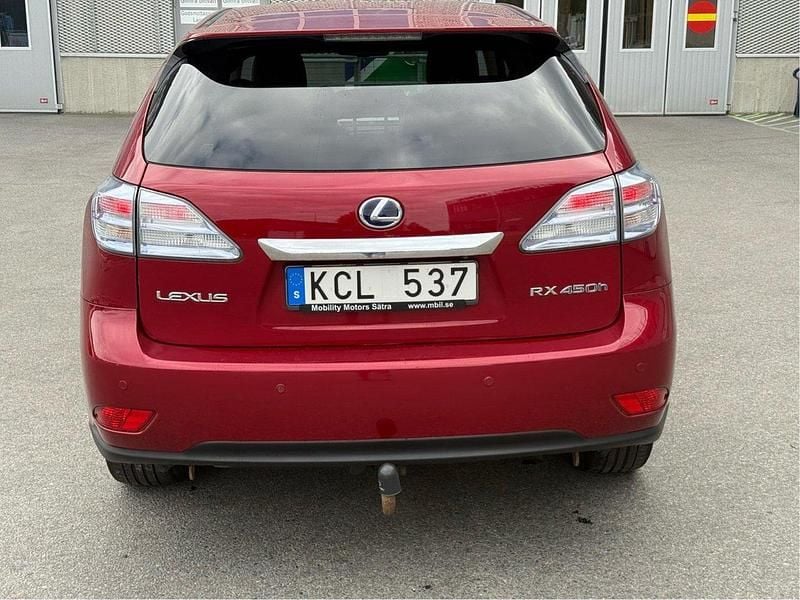 Röd Begagnad 2009 Lexus RX450h Luxury Line SUV | 120 000 kr (Marknadspris) - Bild 1/4