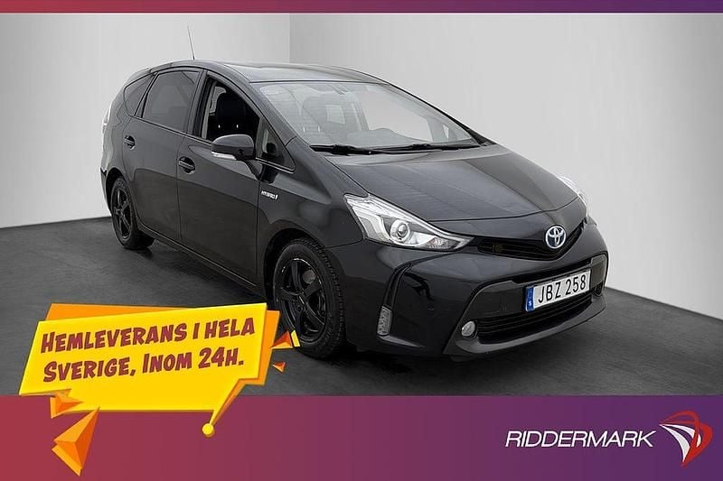 Begagnad Toyota Prius+ 2015 Svart Minibuss