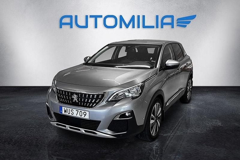 Begagnad Peugeot 3008 Allure 120 HK (88 kW) 2017 Silver SUV