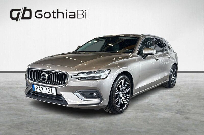 Grå Begagnad 2019 Volvo V60 Inscription Kombi | 239 900 kr (Lite dyr) - Bild 1/4