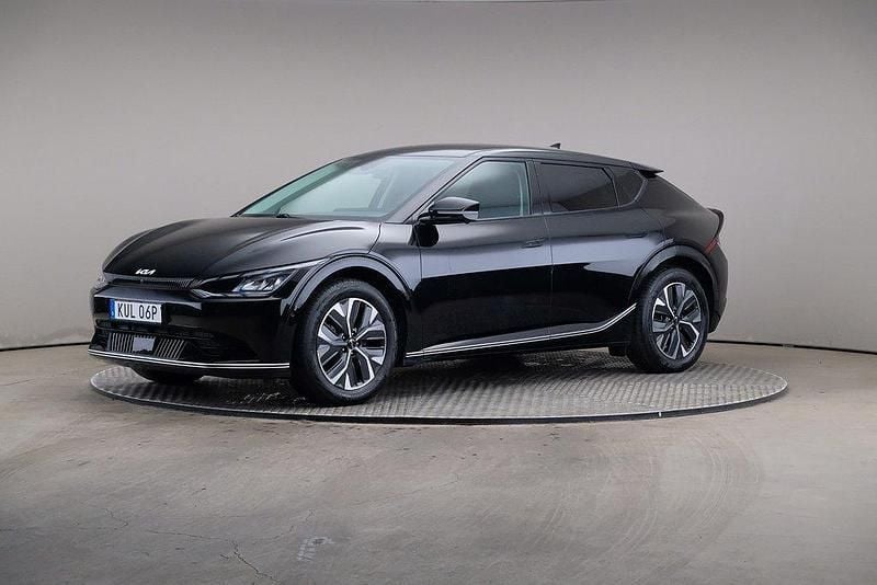 Svart (aurora black (pearl)) Begagnad 2022 Kia EV6 4 SUV | 365 000 kr (Superpris) - Bild 1/4