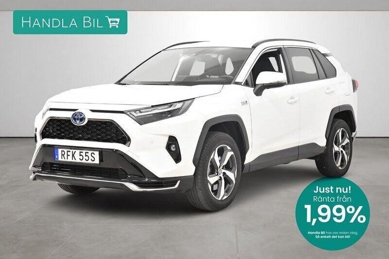 Vit Begagnad 2022 Toyota RAV4 Hybrid Edition SUV | 449 900 kr (Bra pris) - Bild 1/3
