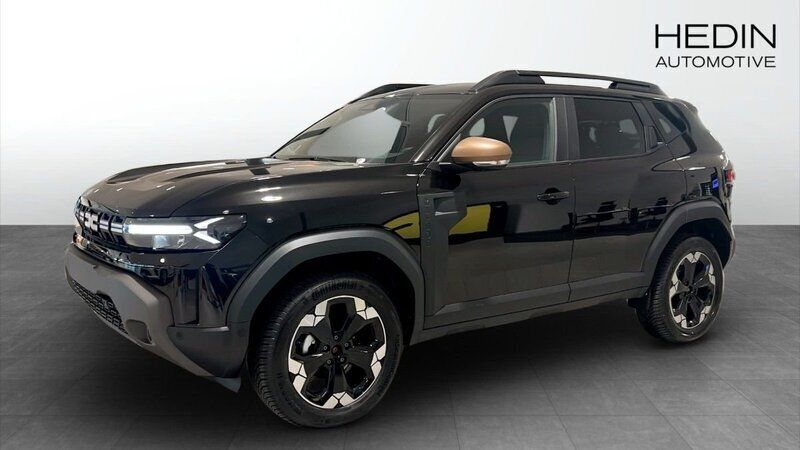 Svart (black) Ny 2024 Dacia Duster Extreme SUV | 337 500 kr (Marknadspris) - Bild 1/4