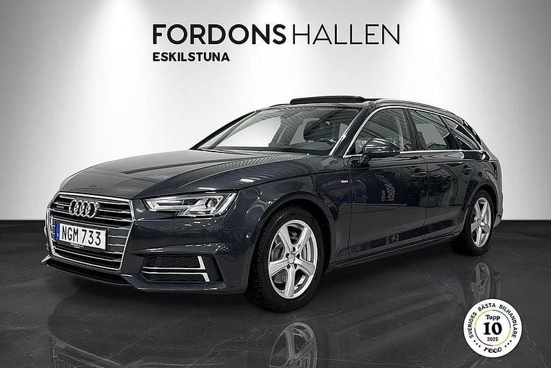 Begagnad Audi A4 S-Line 190 HK (139 kW) 2016 Grå Kombi