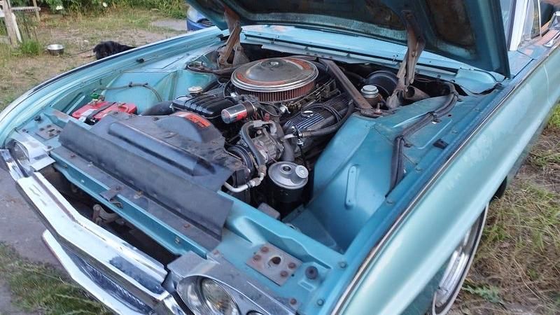 Begagnad Ford V8 304 HK (223 kW) 1963 Ming green
