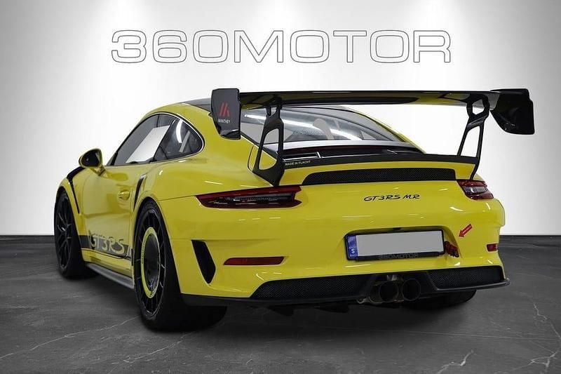 Begagnad Porsche 911 GT3 RS 520 HK (382 kW) 2019 Gul Sportkupé