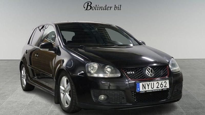 Begagnad VW Golf VI GTI 200 HK (147 kW) 2007 Svart Halvkombi