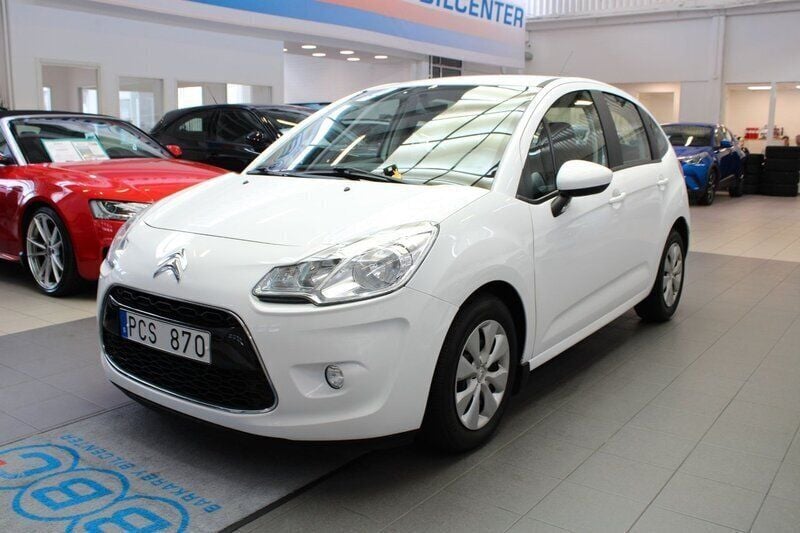 Vit Begagnad 2011 Citroën C3 Comfort Halvkombi | 49 900 kr (Marknadspris) - Bild 1/4