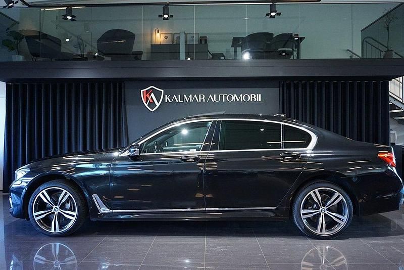Begagnad BMW 730L Executive 266 HK (195 kW) 2017 Svart Sedan