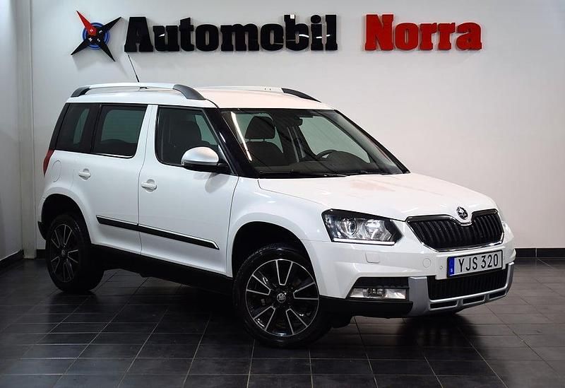 Vit Begagnad 2017 Skoda Yeti Style SUV | 179 900 kr (Marknadspris) - Bild 1/4