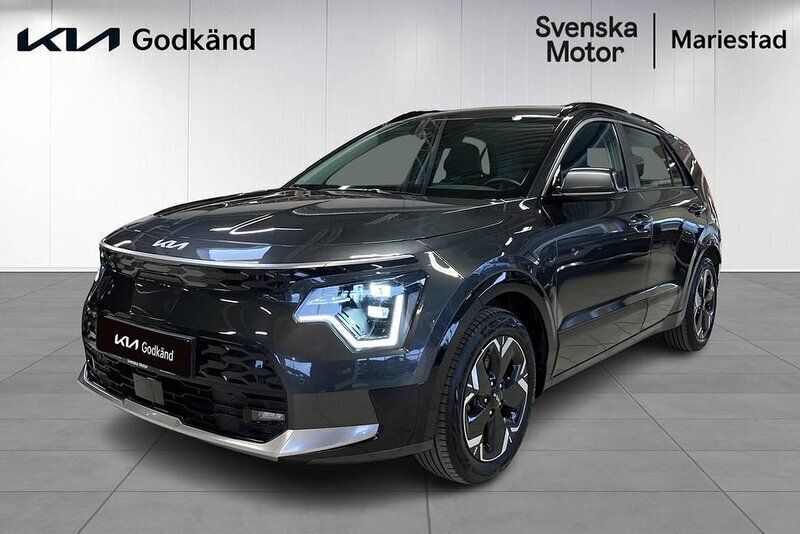 Grå Begagnad 2022 Kia e-Niro SUV | 339 500 kr (Dyr) - Bild 1/4