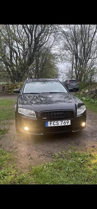 Svart Begagnad 2008 Audi A4 S-Line Kombi | 59 000 kr - Bild 1/4