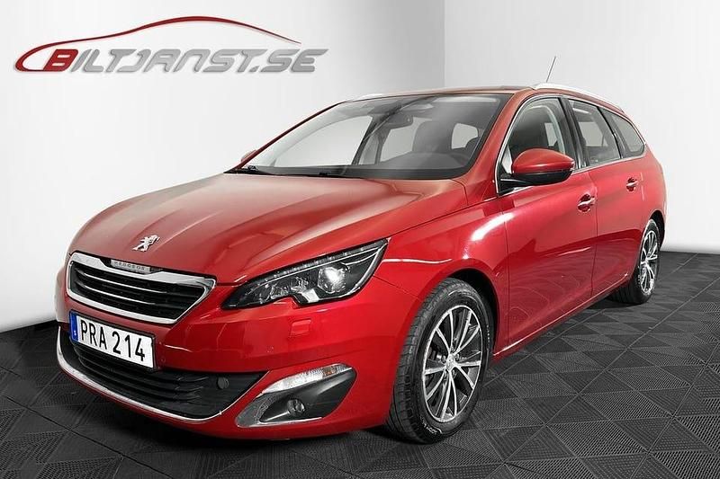 Röd Begagnad 2015 Peugeot 308 Allure Kombi | 119 800 kr (Dyr) - Bild 1/4