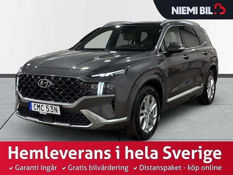 Grå Begagnad 2021 Hyundai Santa Fe Advanced SUV | 409 900 kr (Marknadspris) - Bild 1/3
