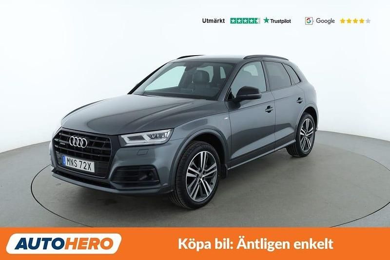 Grå Begagnad 2019 Audi Q5 S-Line SUV | 295 000 kr (Marknadspris) - Bild 1/4