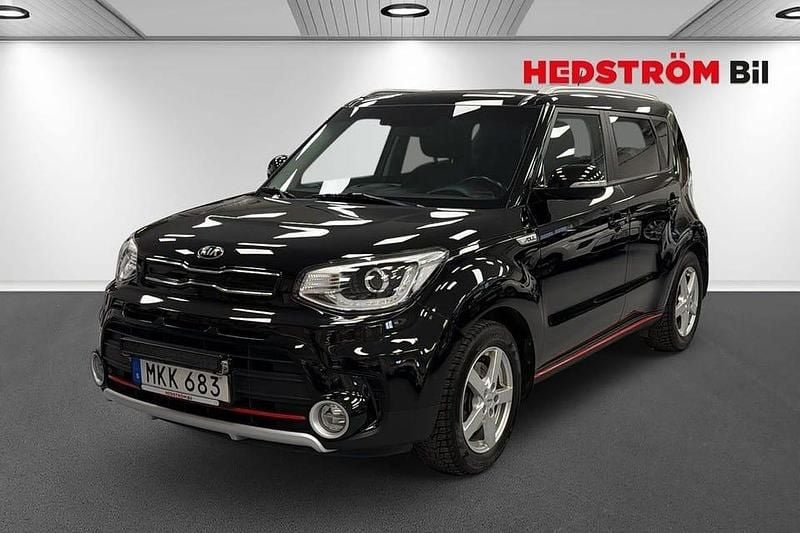 Svart Begagnad 2017 Kia Soul SUV | 169 000 kr - Bild 1/4