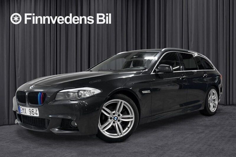 Grå Begagnad 2011 BMW 520 M Sport Kombi | 149 000 kr (Lite dyr) - Bild 1/4