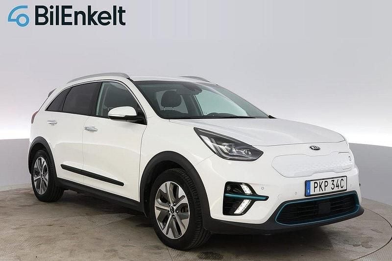 Vit Begagnad 2019 Kia e-Niro Advance SUV | 198 900 kr (Bra pris) - Bild 1/4