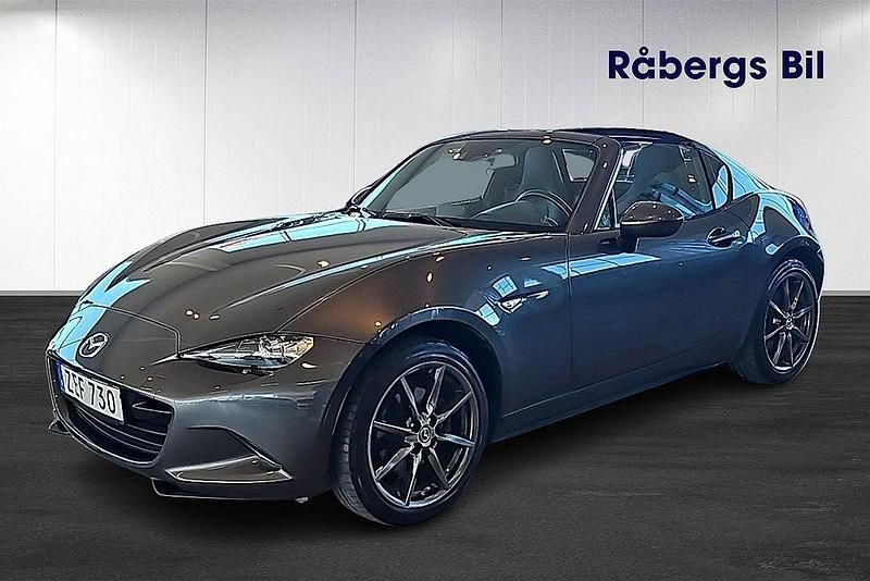 Grå Begagnad 2017 Mazda MX5 Cab | 259 800 kr (Marknadspris) - Bild 1/4
