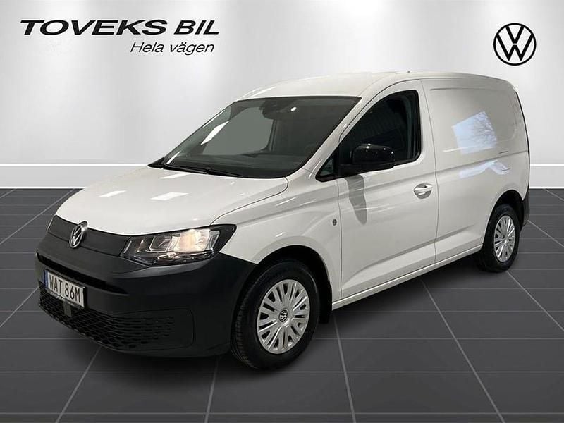 Candyvit Begagnad 2024 VW Caddy Minibuss | 224 900 kr (Bra pris) - Bild 1/4