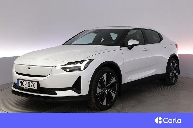 Vit Begagnad 2024 Polestar 2 Plus Sedan | 499 900 kr (Dyr) - Bild 1/4
