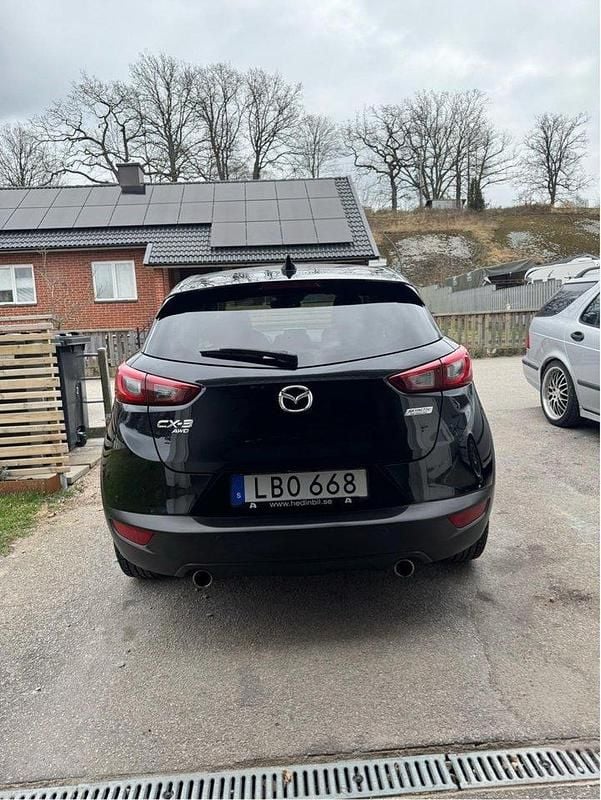 Begagnad Mazda CX-3 150 HK (110 kW) 2015 Svart SUV