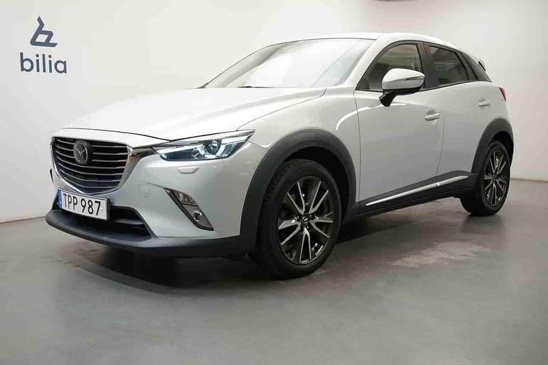 Vit Begagnad 2016 Mazda CX-3 SUV | 189 900 kr (Marknadspris) - Bild 1/1