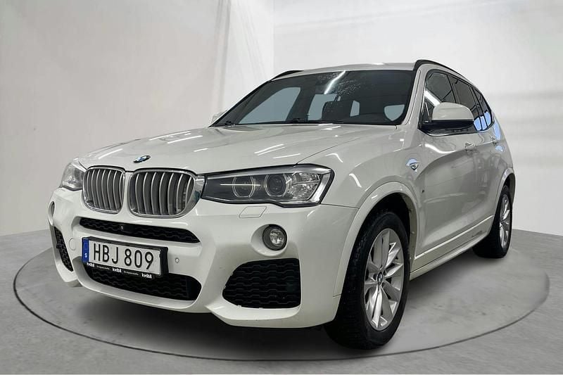 Vit Begagnad 2015 BMW X3 Performance SUV | 135 000 kr (Superpris) - Bild 1/4