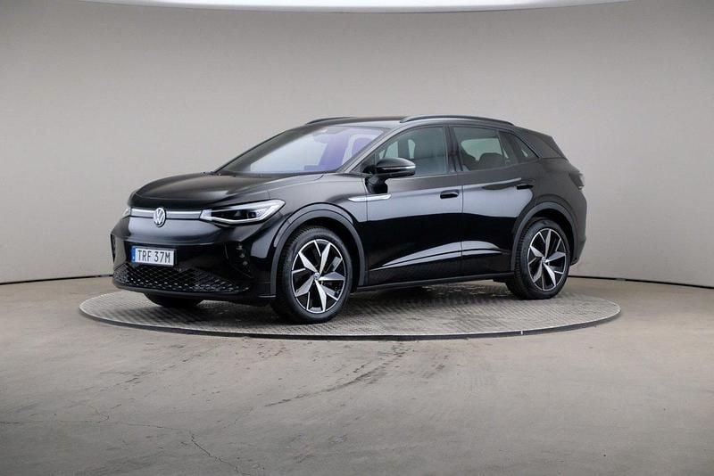 Svart Begagnad 2022 VW ID.4 GTX SUV | 359 000 kr (Marknadspris) - Bild 1/4