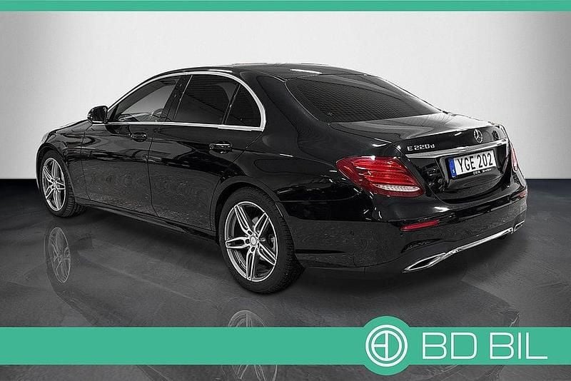 Begagnad Mercedes E220 AMG 194 HK (142 kW) 2016 Svart Sedan