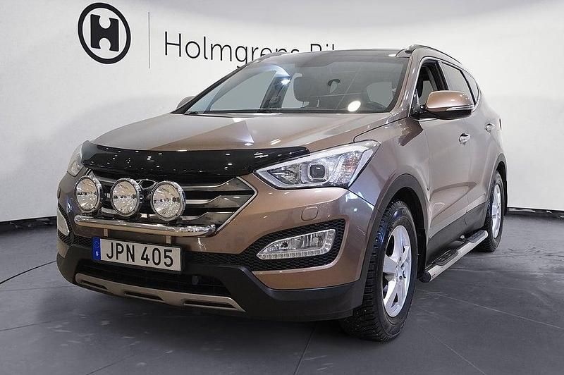 Begagnad Hyundai Santa Fe Premium 197 HK (144 kW) 2014 Brun SUV