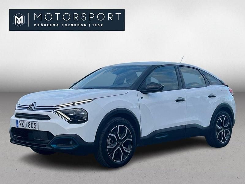 Vit Begagnad 2021 Citroën e-C4 Halvkombi | 189 900 kr (Marknadspris) - Bild 1/3
