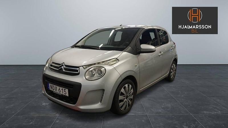 Silver Begagnad 2016 Citroën C1 Halvkombi | 46 500 kr (Bra pris) - Bild 1/4