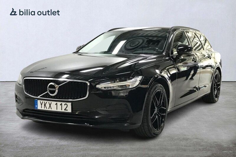 Svart Begagnad 2017 Volvo V90 Business Edition Kombi | 179 900 kr (Marknadspris) - Bild 1/3