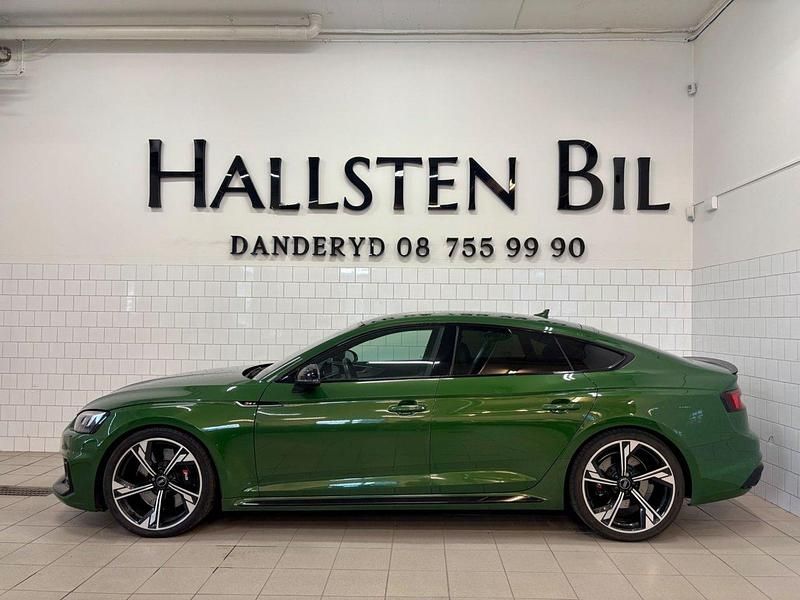 Grön Begagnad 2019 Audi RS5 Sportback Exclusive Halvkombi | 639 000 kr - Bild 1/4