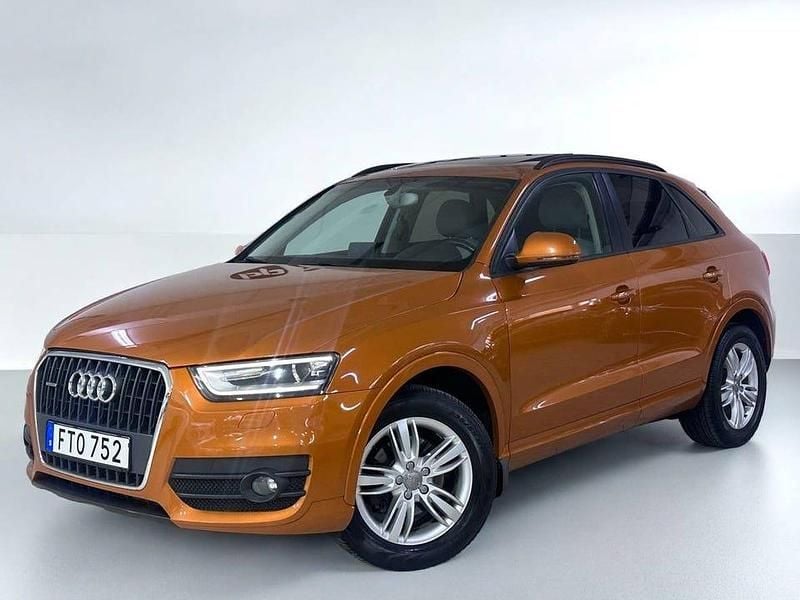 Orange Begagnad 2013 Audi Q3 Comfort SUV | 139 900 kr (Marknadspris) - Bild 1/4