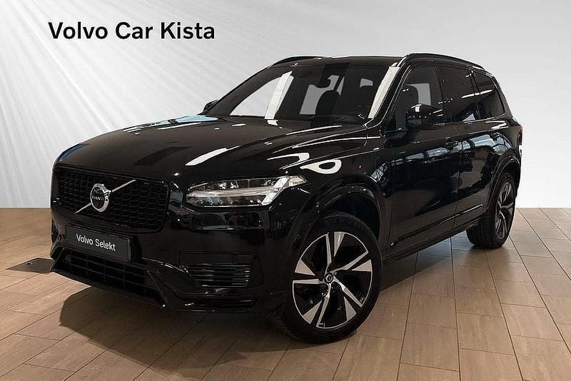 Svart Begagnad 2022 Volvo XC90 R-Design SUV | 579 900 kr (Bra pris) - Bild 1/3