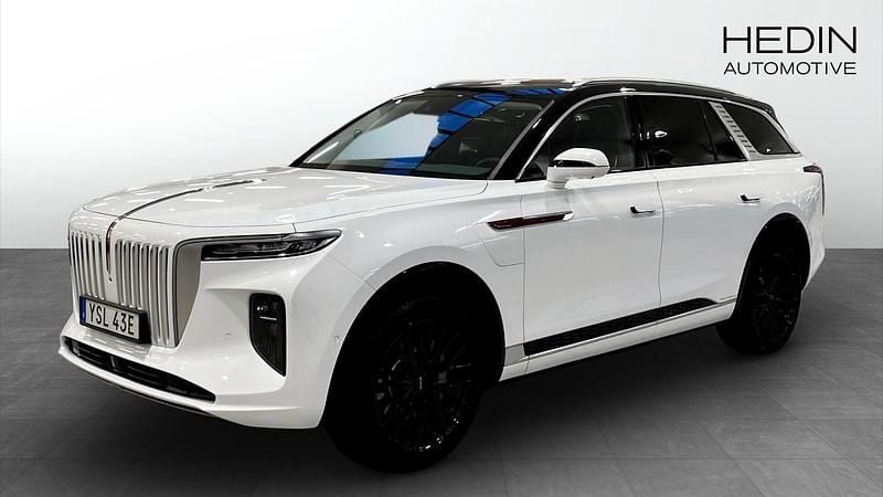 Vit Begagnad 2023 Hongqi E-HS9 SUV | 649 900 kr - Bild 1/4