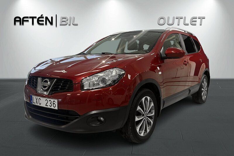 Röd Begagnad 2011 Nissan Qashqai +2 SUV | 119 800 kr (Marknadspris) - Bild 1/3