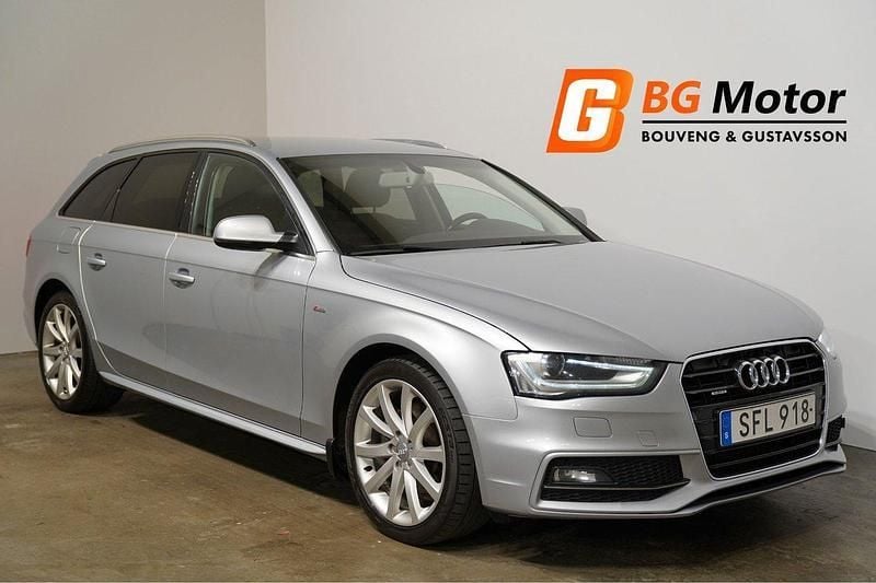 Silver Begagnad 2014 Audi A4 Kombi | 129 900 kr (Marknadspris) - Bild 1/4