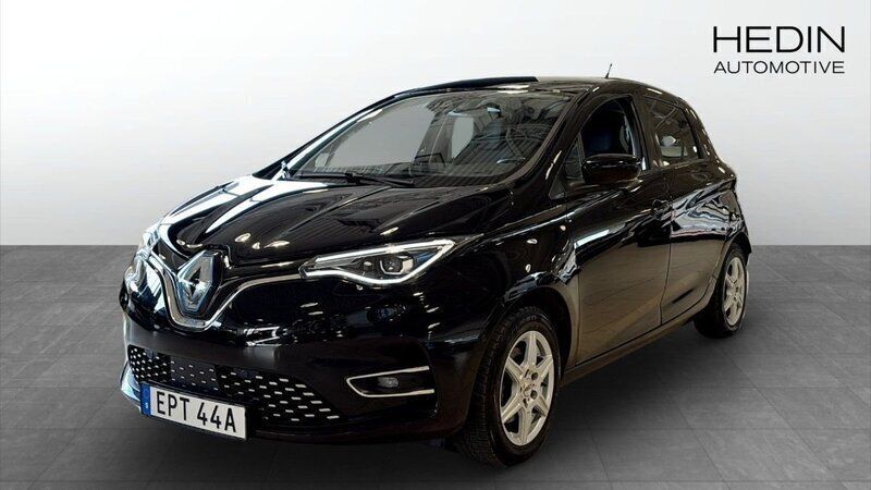 Svart (black) Begagnad 2019 Renault Zoe Halvkombi | 114 900 kr (Superpris) - Bild 1/4