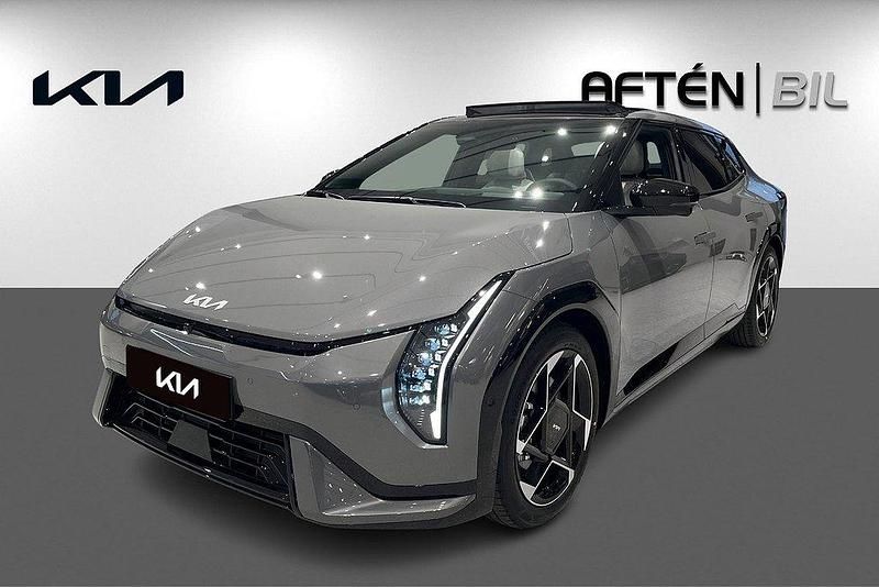 Grå (shale gray) Ny 2025 Kia EV4 GT-Line Halvkombi | 609 900 kr - Bild 1/3