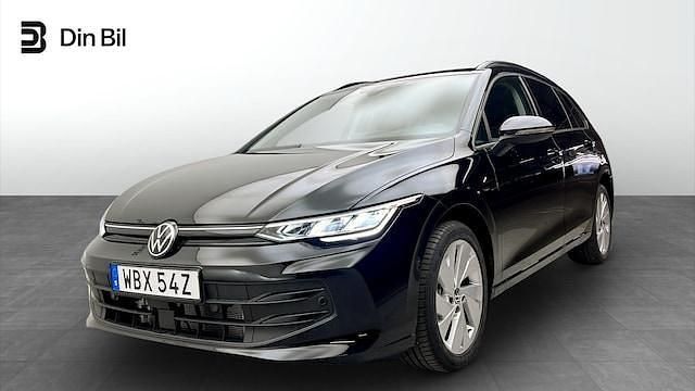 Svart Ny 2025 VW Golf VIII Life Kombi | 334 900 kr (Marknadspris) - Bild 1/4