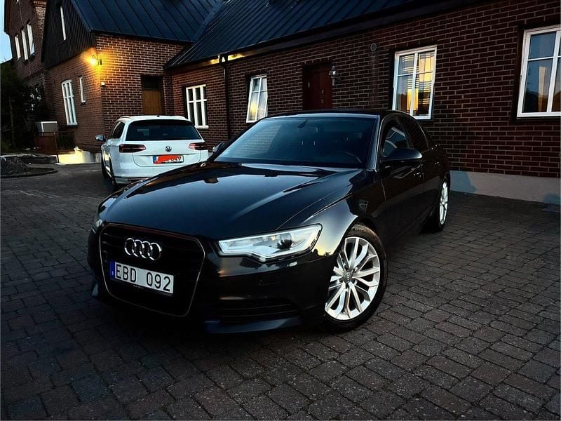 Grå Begagnad 2013 Audi A6 Proline Sedan | 105 000 kr (Bra pris) - Bild 1/4